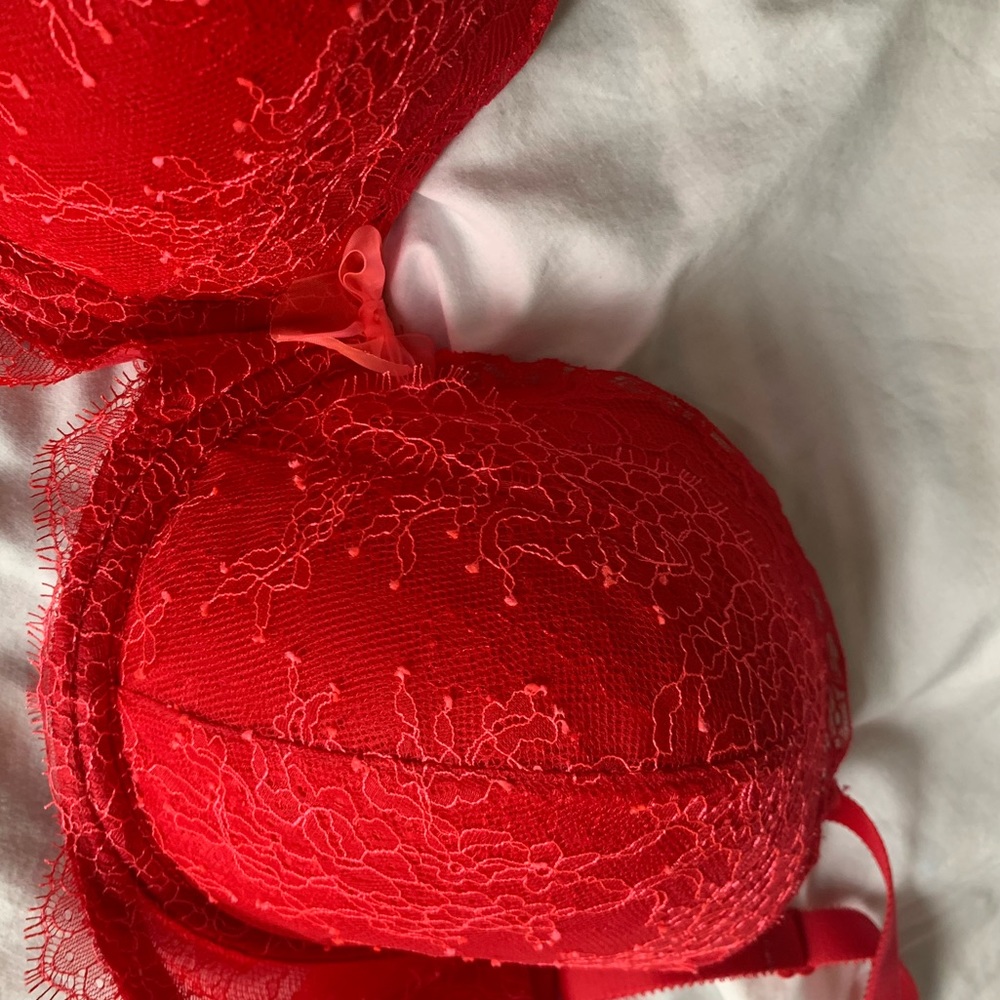 VS Dream Angels Lined Demi Bra